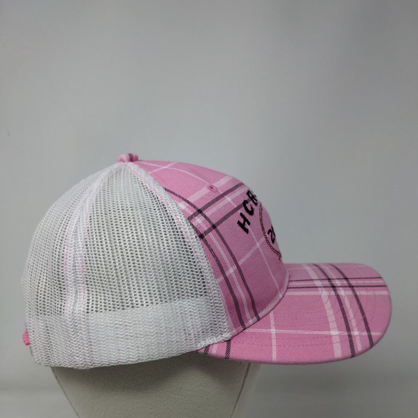 HCRSHF 2021 Snapback Trucker Hat Pink Small Adjustable Mesh Back Richardson
