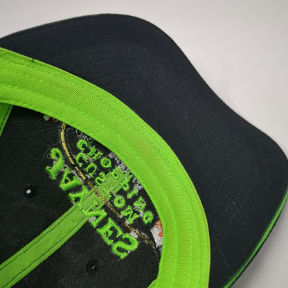 The Max Trucker Hat Black Green One Size Jaynes Custom Chopping Buhl Idaho Ag