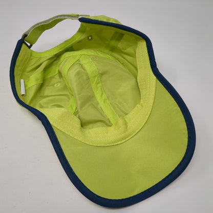 Fit One 5K 10K Half Marathon Starpback Hat St Lukes Running Cap Green OSFA