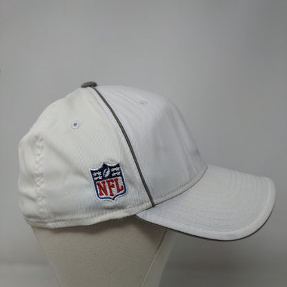 Reebok NFL Mens Fitted Hat White OSFA Embroidered Super Bowl XLVI 2011 Champions