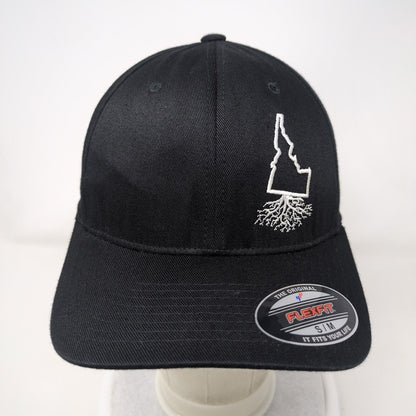 WYR Clothing Fitted Hat Black S/M Embroidered Solid Flexfit Yupoong