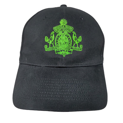 Hornitos Tequila Lime Shot Strapback Hat Black OSFA Embroidered Adjustable