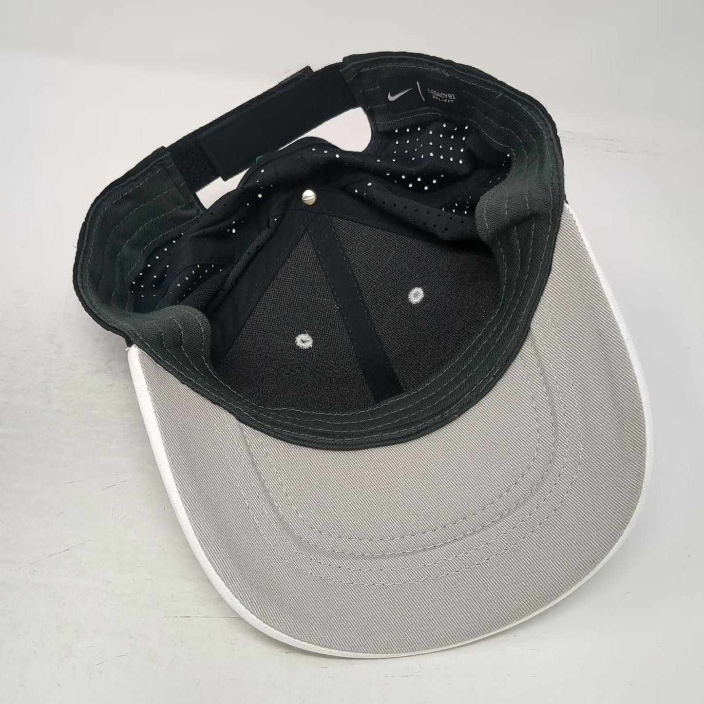 Nike Baseball Cap Black OSFM Rocky Grizzlies Football Purple White Dri-FIT Hat