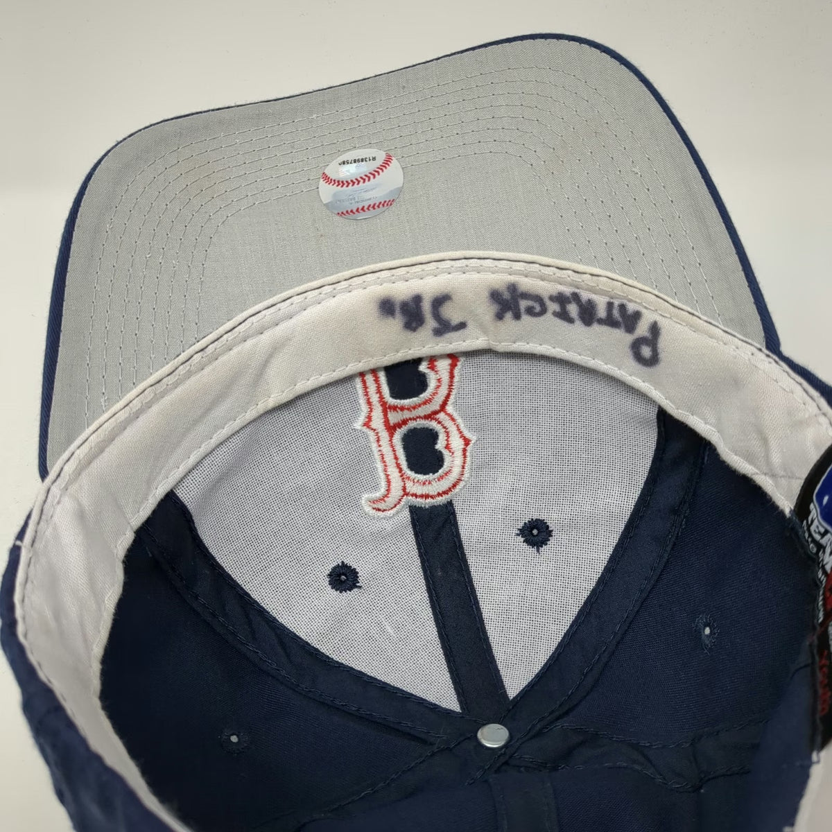 OC Sports Boston Red Sox MLB Blue Youth Baseball Cap Strapback Hat Team Logo