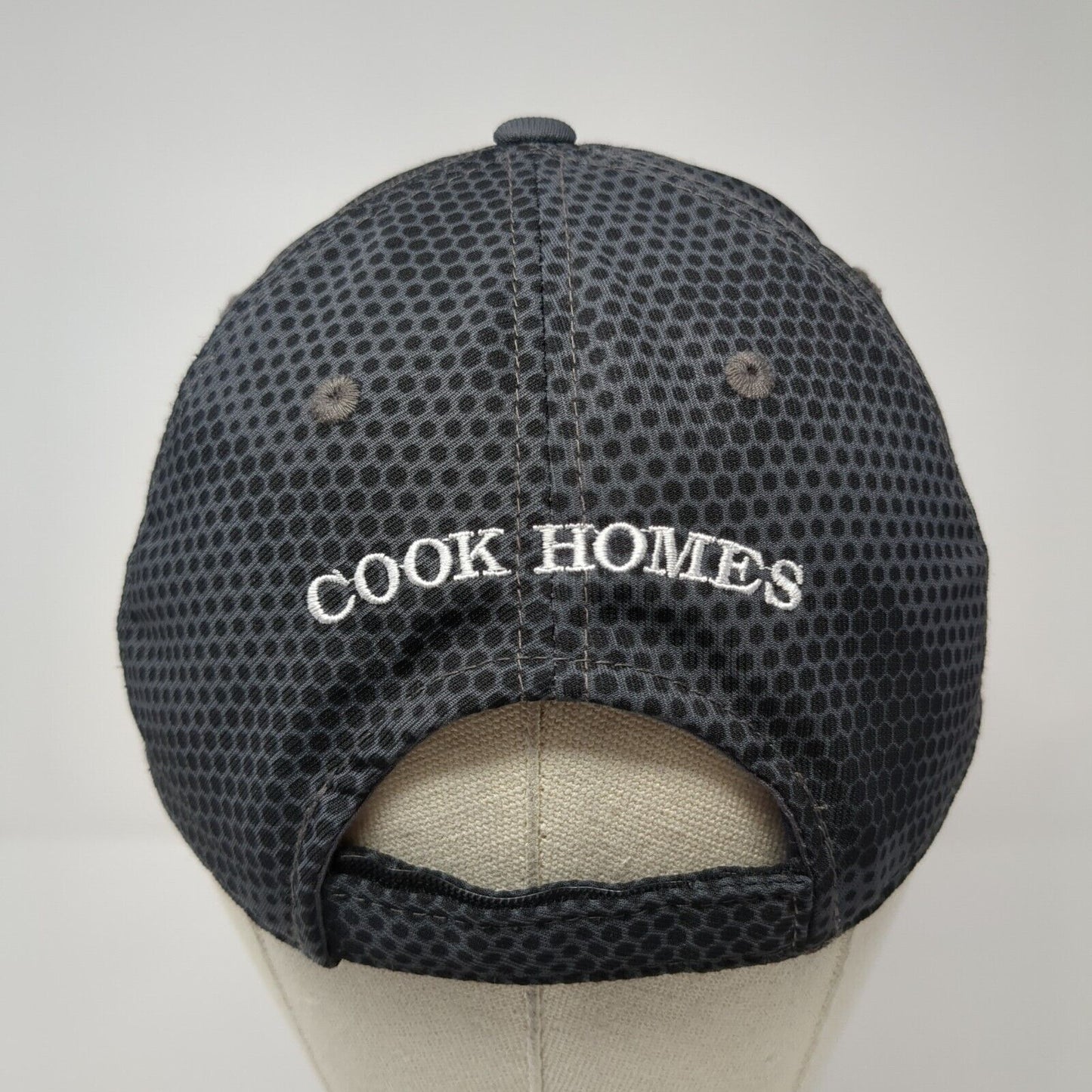 Cook Realty Strapback Hat Gray One Size Adjustable 6 Panel Sport-Tek