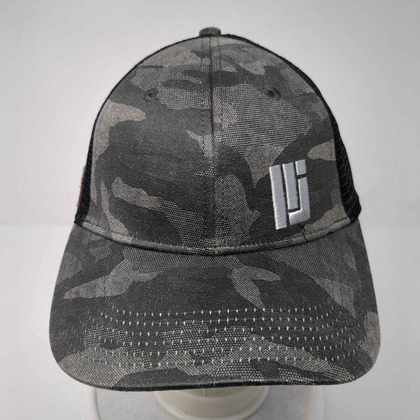 Mcmillen Jacobs Associates Snapback Trucker Hat Camo OSFM Mesh Back