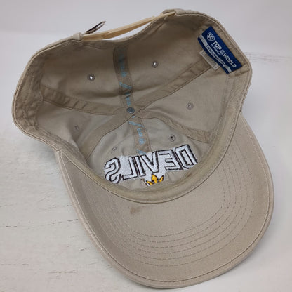 Arizona State Sun Devils NCAA Top of the World Snapback Hat Beige One Size Logo
