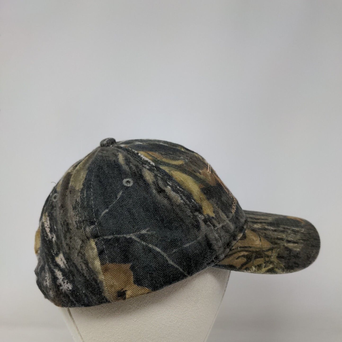 MVE Mississippi Valley Electric Strapback Hat Camouflage One Size Embroidered