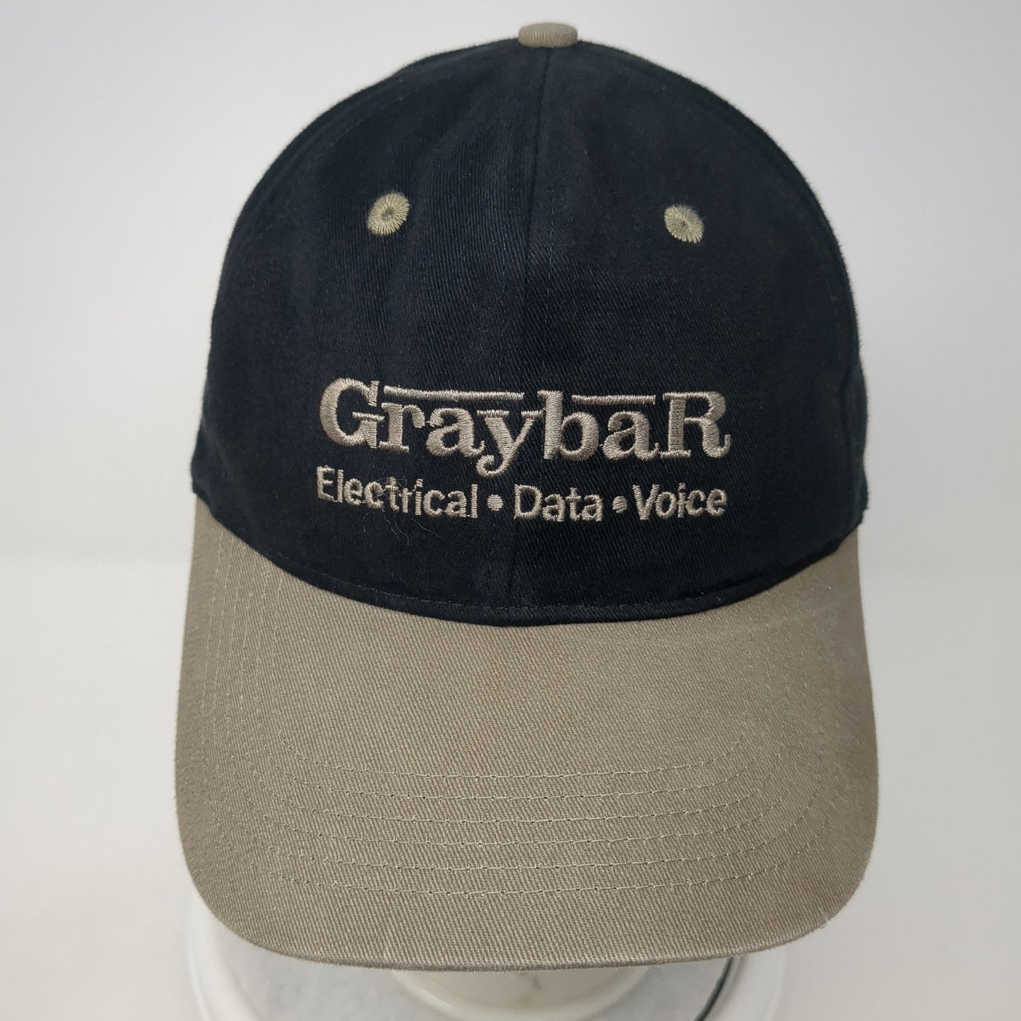 Graybar Electrical Data Voice Snapback Hat Black One Size Colorblock