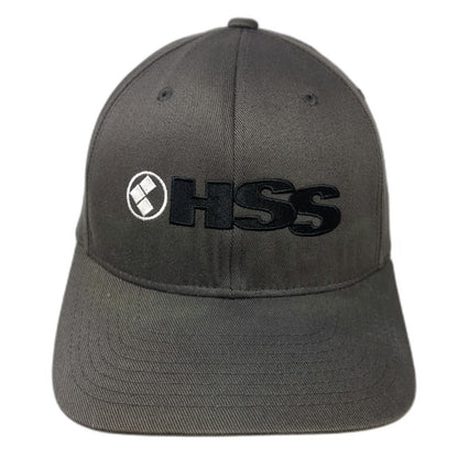Flexfit Baseball Cap Gray M Huntington Surf & Sport HSS California Fit Hat