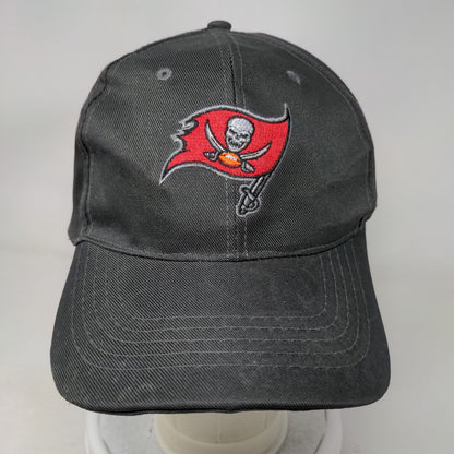 Tampa Bay Buccaneers Strapback Hat Gray Embroidered Logo Raymond James