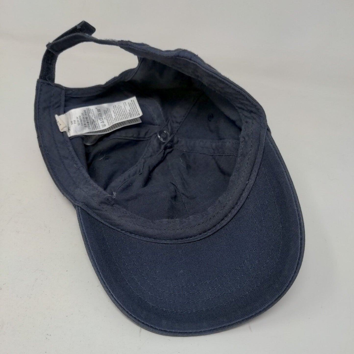 GAP Kids Boy's Strapback Hat Blue Size S/M Stitched Logo 52-54 CM