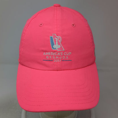 Vineyard Vines Baseball Cap Pink One Size Americas Cup Bermuda 2017 Hat