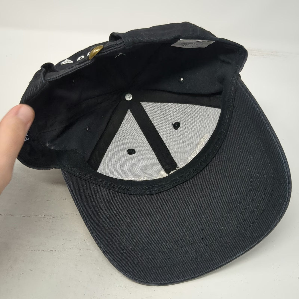 Paramount Baseball Cap Black One Size Delta Air Lines Cool Your Jets Cotton Hat