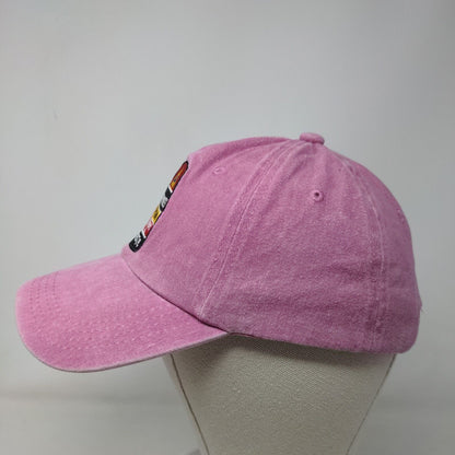 Southernmost Point Key West FL Slideback Hat Purplish-Pink OSFA Embroidered