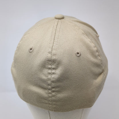 Flight Services A Flight Above Helicopter Training Fitted Hat Tan S/M Flexfit