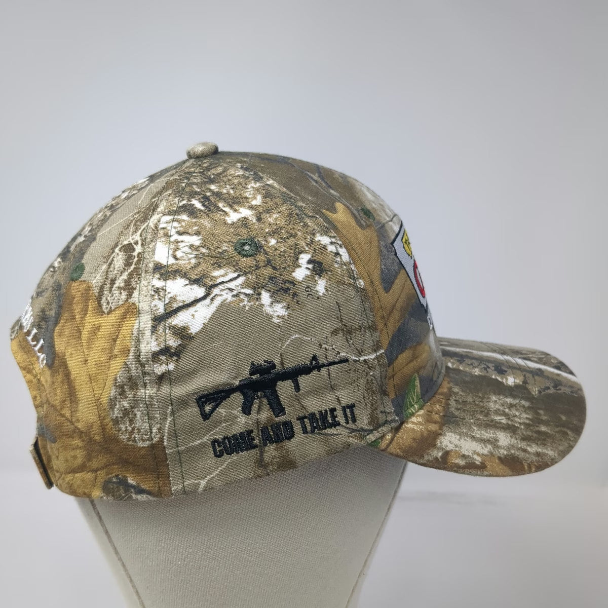 Buck's Bags Baseball Cap Brown Camo One Size T-Bone's Guns Idaho Brandon Hat