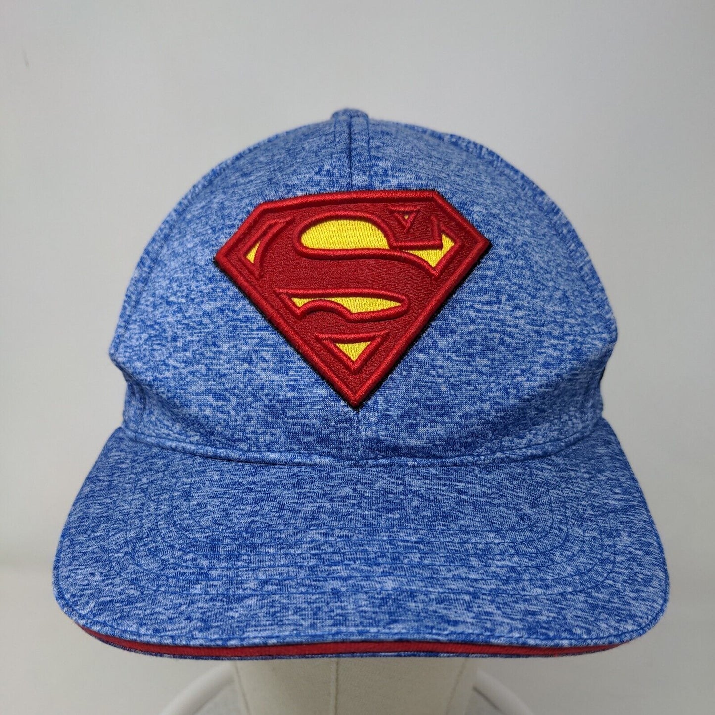 Superman Boy's Snapback Hat Blue Red Size OS Embroidered Logo