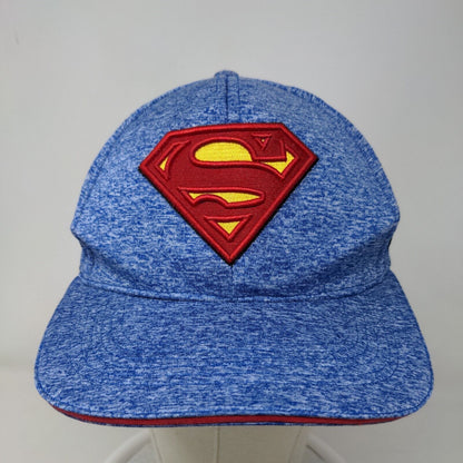 Superman Boy's Snapback Hat Blue Red Size OS Embroidered Logo