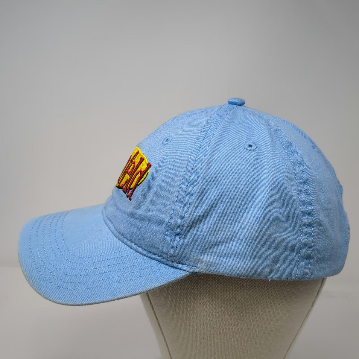 Seinfeld Baseball Cap Blue One Size Adjustable Slideback Embroidered Logo Hat