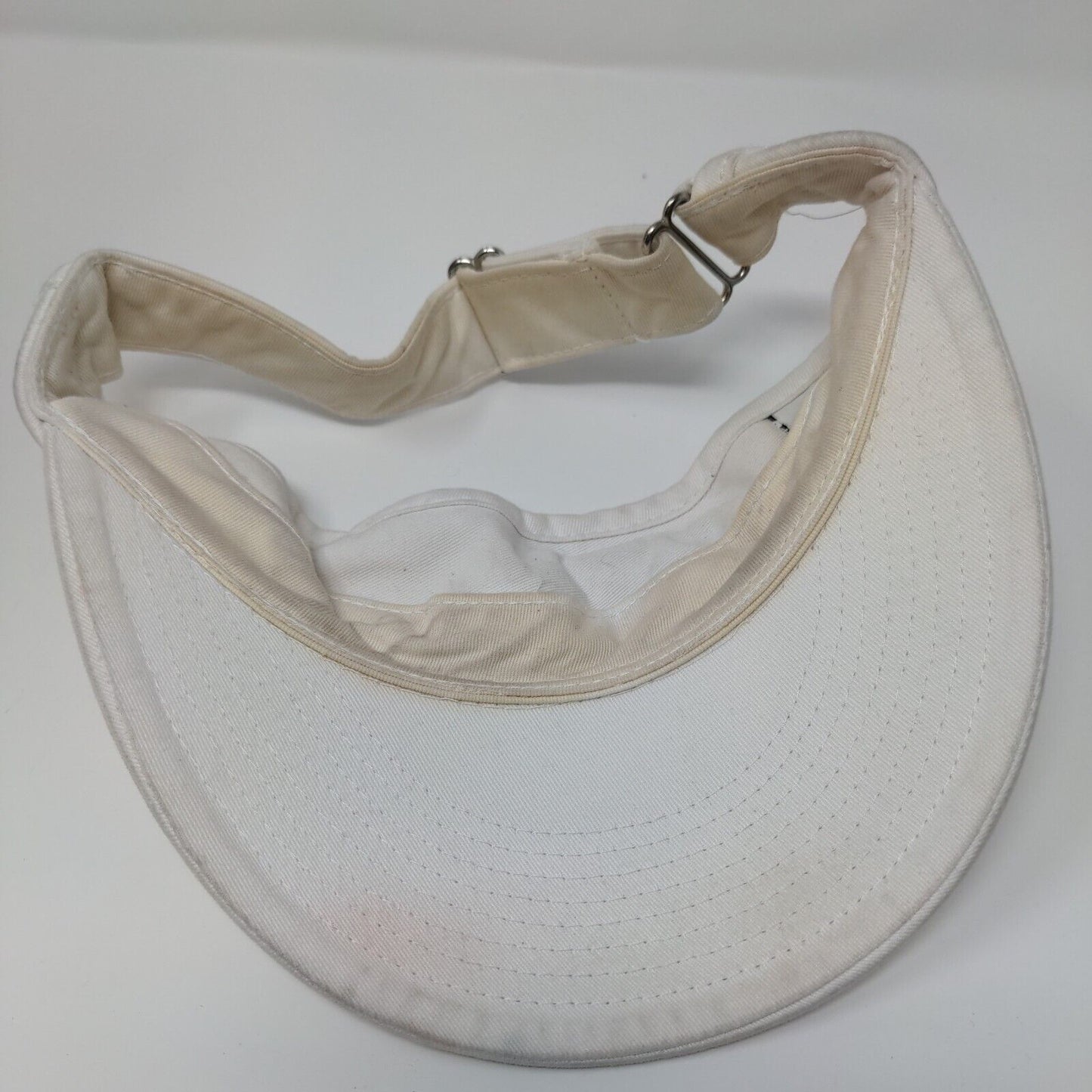 Titleist Slideback Sun Visor Hat White OSFA Adjustable Embroidered