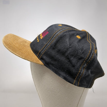 Con Paulos Slideback Hat Multi One Size Leather Strap Denim Otto