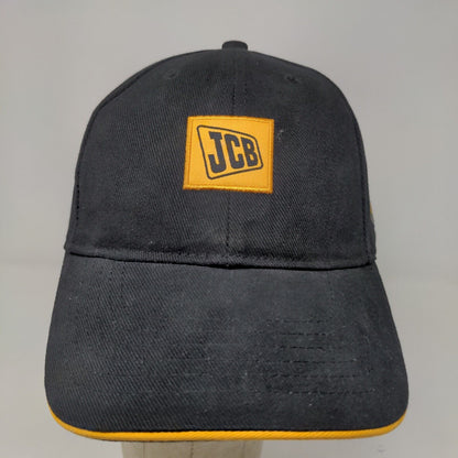 JCB Men's Slideback Hat Black Owners Club Member Embroidered Logo