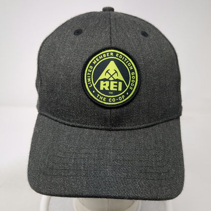REI Baseball Cap Gray One Size Limited Member Edition Mountain Patch Co-op Hat