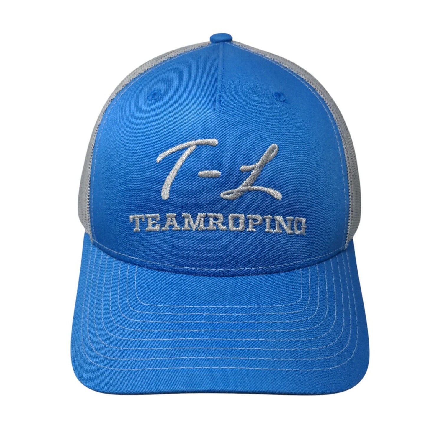 Teamroping Snapback Trucker Hat Multicolor OS Adjustable Mesh Back Richardson