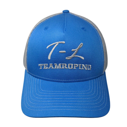 Teamroping Snapback Trucker Hat Multicolor OS Adjustable Mesh Back Richardson