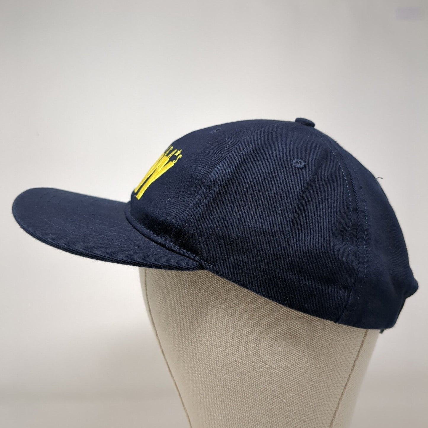 America's Navy Strapback Hat Blue One Size Adjustable Embroidered
