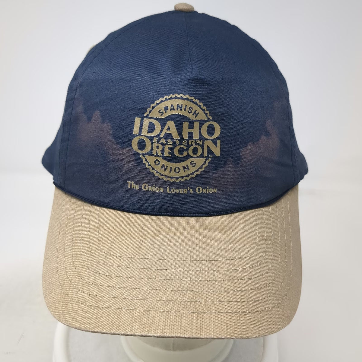 Value Caps 5 Panel Blue OSFM Idaho Eastern Oregon Spanish Onions Snapback Hat