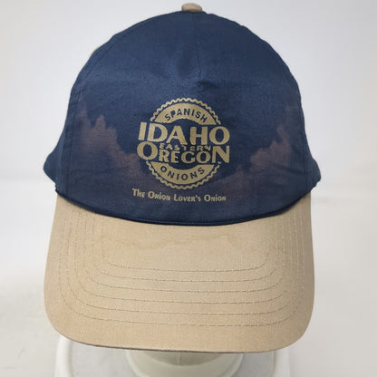 Value Caps 5 Panel Blue OSFM Idaho Eastern Oregon Spanish Onions Snapback Hat