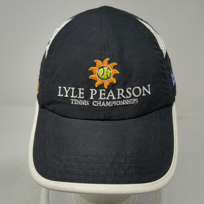 Lyle Pearson Tennis Championships Black Baseball Cap OSFM Sun Valley Mesh Hat
