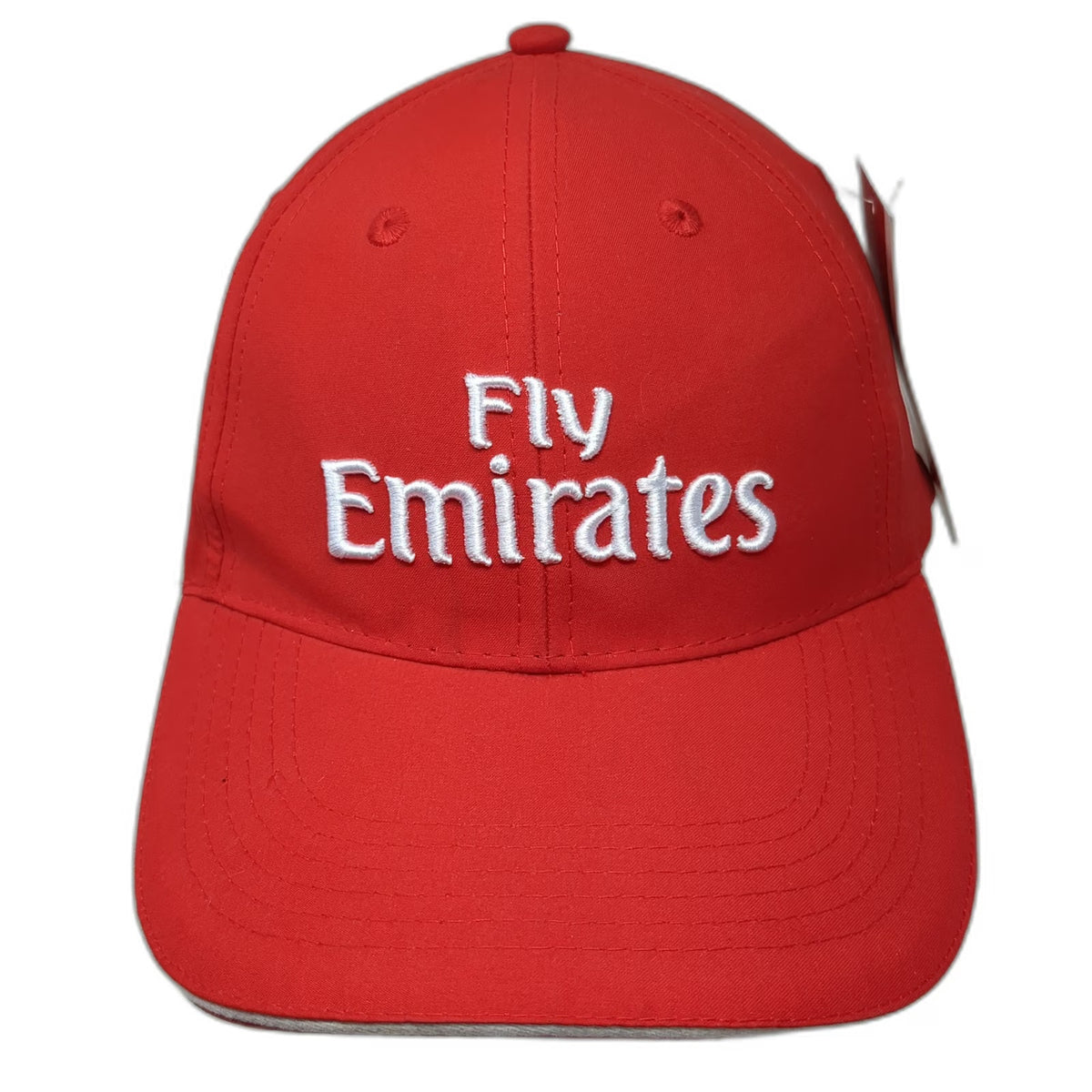Emirates Baseball Cap Red One Size Embroidered Airline Sandwich Bill Travel Hat