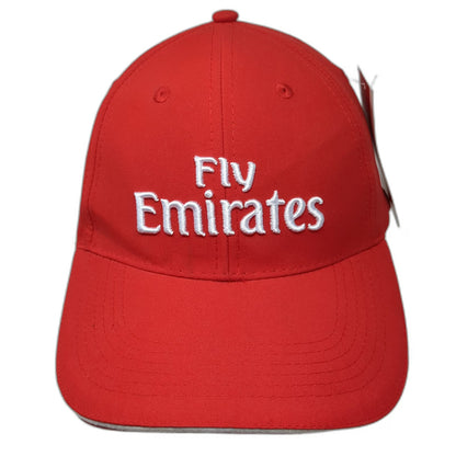 Emirates Baseball Cap Red One Size Embroidered Airline Sandwich Bill Travel Hat