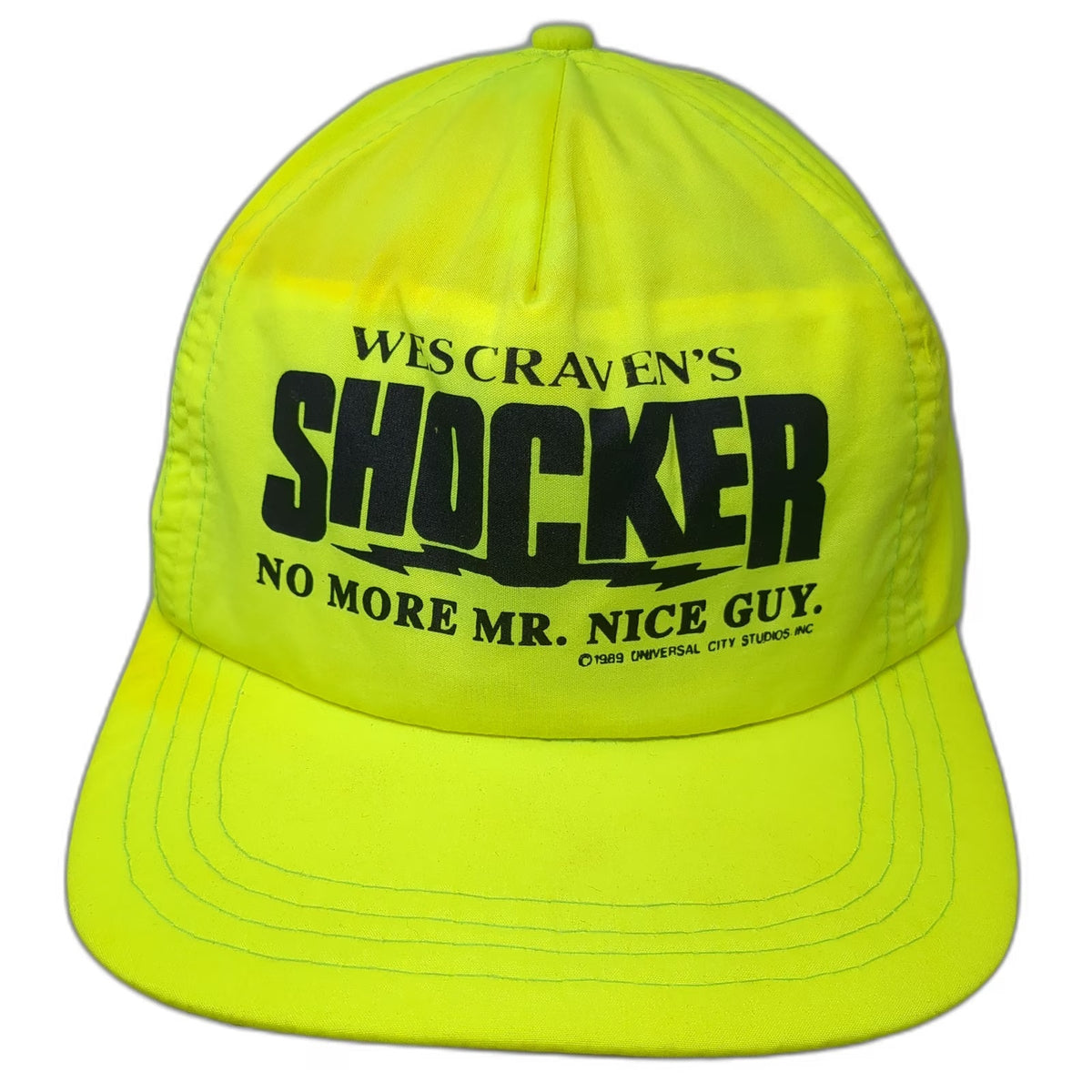 Sportcap 5 Panel Green One Size Shocker Movie Wes Craven Universal Slideback Hat