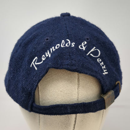 Blue Baseball Cap One Size Wool Slideback Reynolds & Perry Official Goods Hat