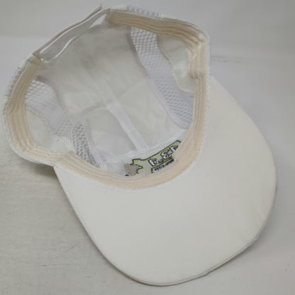 White One Size Baseball Cap Hat 13.1 Finisher Massachusetts Yukanrun Mesh Back