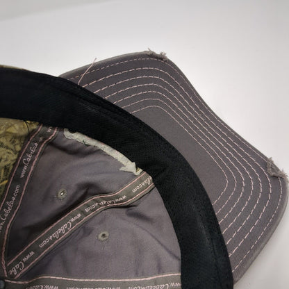 Cabela's Strapback Hat Camo One Size Adjustable Hunting Outdoor 6 Panel