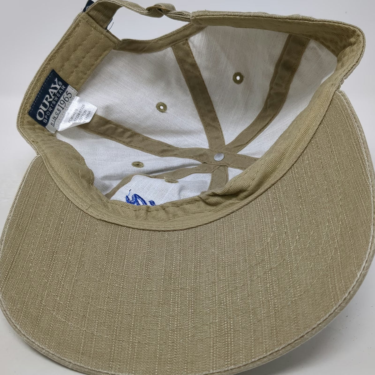 Ouray Baseball Cap Brown One Size Fiesta Sportfishing Cabo San Lucas Mexico Hat