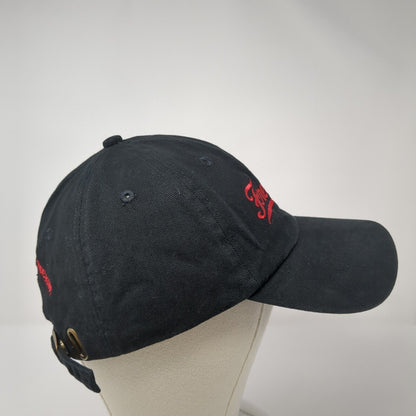 Freddy's Slideback Baseball Cap Black OS Adjustable Embroidered Apollo USA