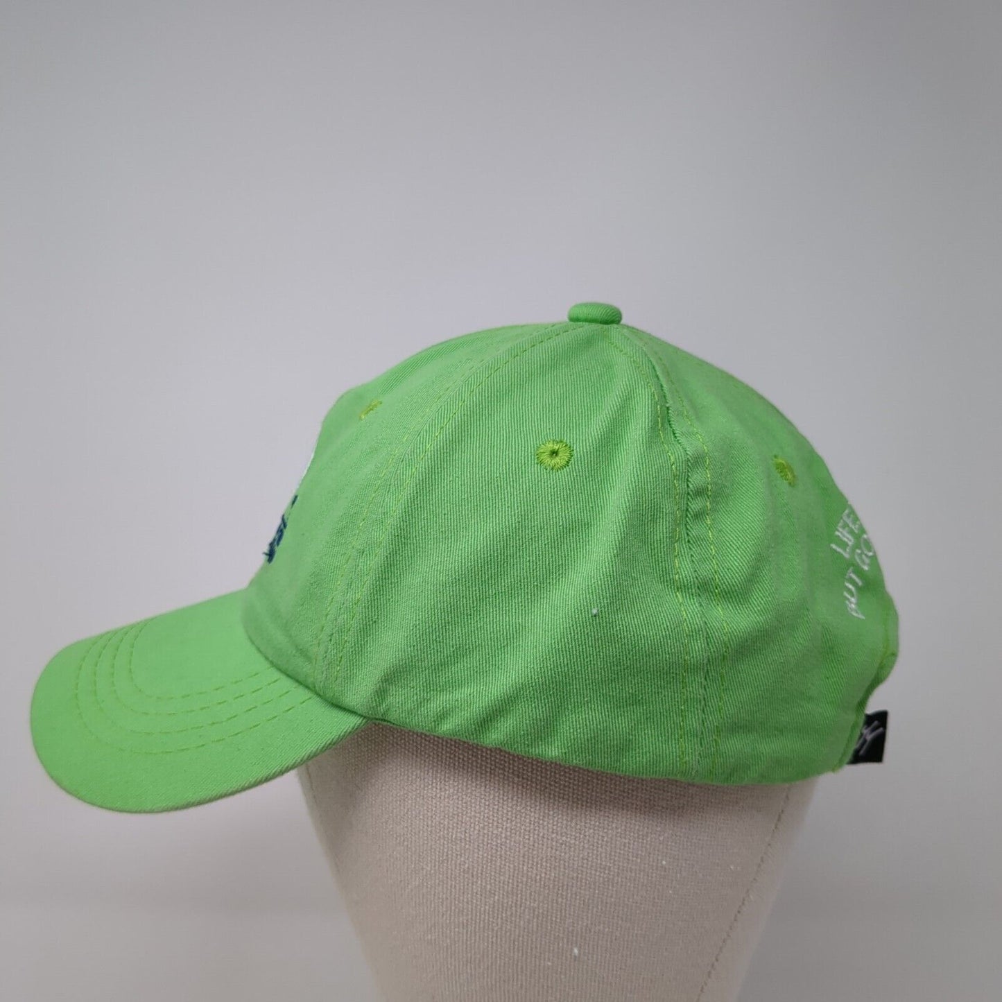 Desert Canyon Mountain Home Idaho Slideback Hat Green OS Adjustable Town Talk