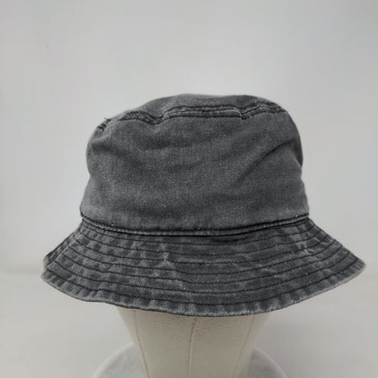Zara Kids Bucket Hat Gray One Size Lightweight Outdoor Cap Blank