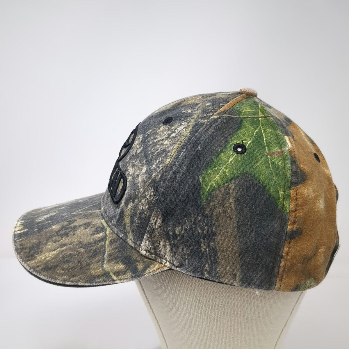 RedHead Baseball Cap Green One Size Camo Embroidered Slideback Adjustable Hat