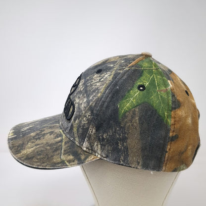 RedHead Baseball Cap Green One Size Camo Embroidered Slideback Adjustable Hat