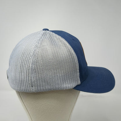 Columbia Sportswear Baseball Cap Blue One Size Mesh Back Pine Tree Patch Hat