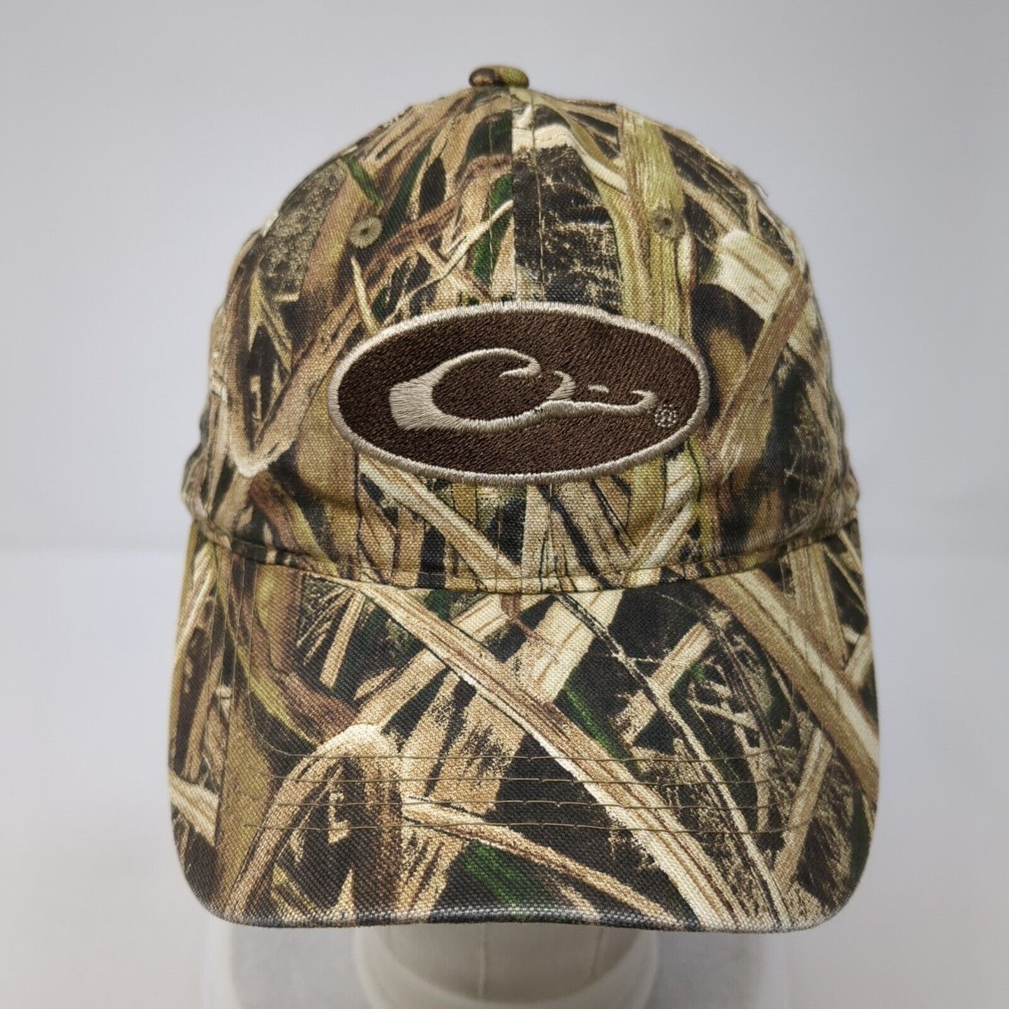 Drake International Systems Strapback Hat Camouflage OS Adjustable 6 Panel
