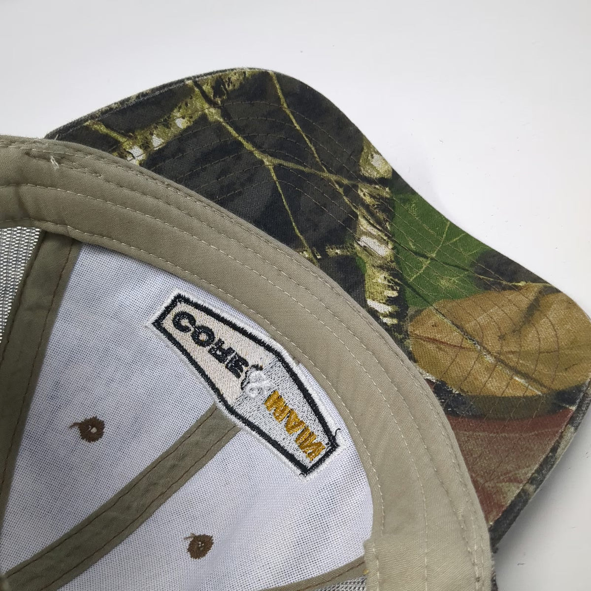T&P Incentives Core & Main GPK Products Baseball Cap Green One Size Camo Mesh