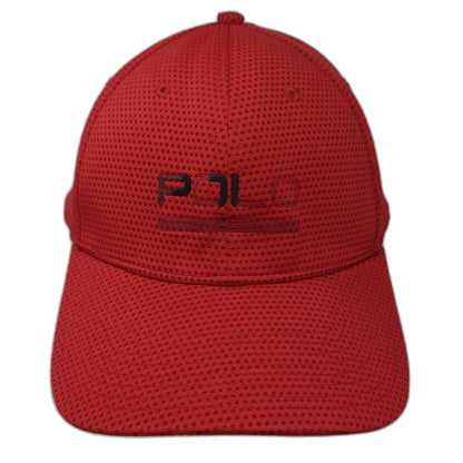 Polo Sport Ralph Lauren Red One Size Perforated Baseball Cap Hat Slideback